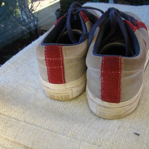 Converse One Star 'Deep Periwinkle Rhododenron' low top suede, 7.5 (W) 5.5 (M) - Picture 5 of 7